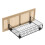Single Bed with PE Rattan Drawer & LED Lighting 9