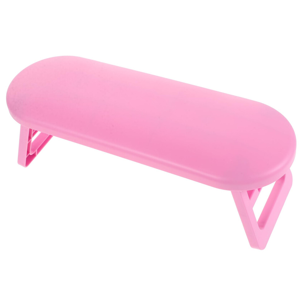 Manicure Hand Rest Cushion with Foldable Ergonomic Support for Nail Art Salon and Home Use