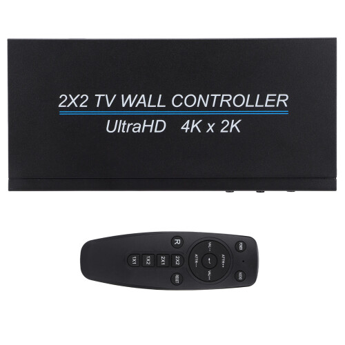 2X2 Video Wall Processor With 4K Resolution Support And 180 Degree Rotation Feature High Signal Sensitivity And Multi Mode Compatibility 1
