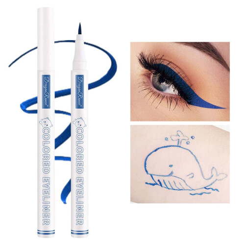 Liquid Eyeliner Pen Waterproof Quick Dry Smudge Proof for Precise Lines Beginners Gift 1