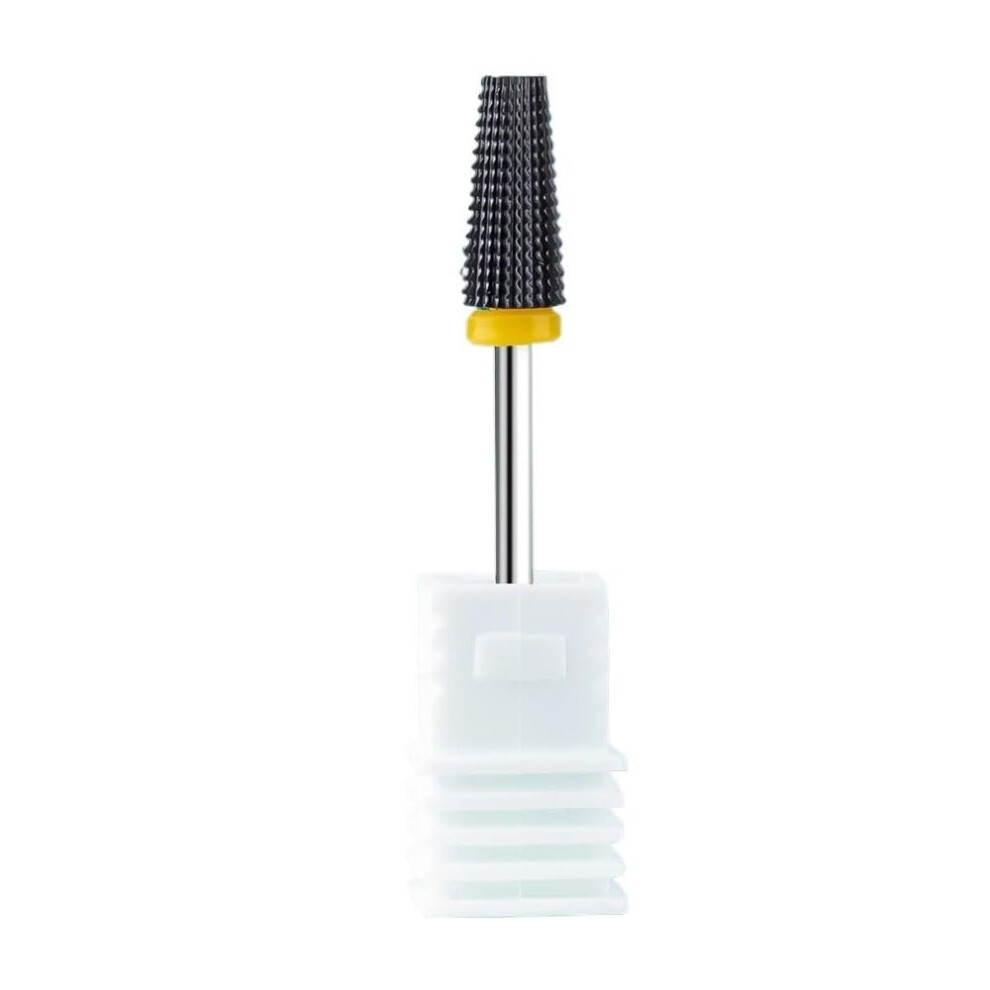 Tungsten Carbide Nail Drill Bit for Precise Shaping and Cuticle Removal, Ceramic Manicure Pedicure