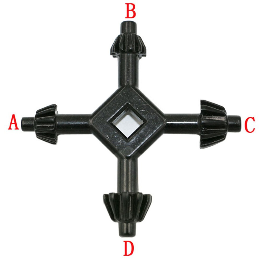Universal 4Way Drill Chuck Key Wrench For Power Tools And Handheld Drilling Machines 9044945854596