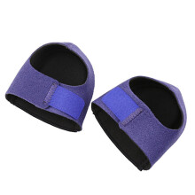 Heel Support Sleeves with Gel Cushion Pads for Ankle Stability and Comfort, Breathable Elastic Foot Care for Men and Women, Blue S