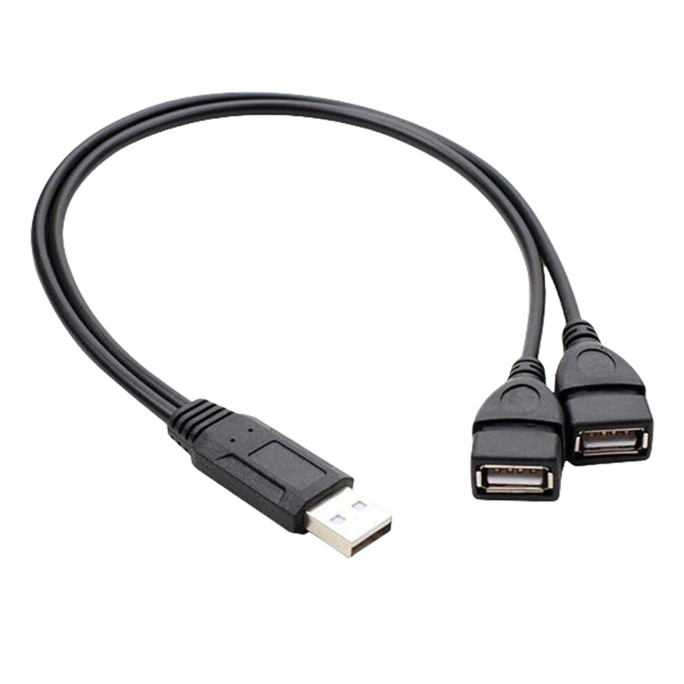 Usb Splitter Cable Usb Y Cable Fast Charging Dual Usb 2.0 Female To Male 2In1 Data Transfer Adapter 9044945854886