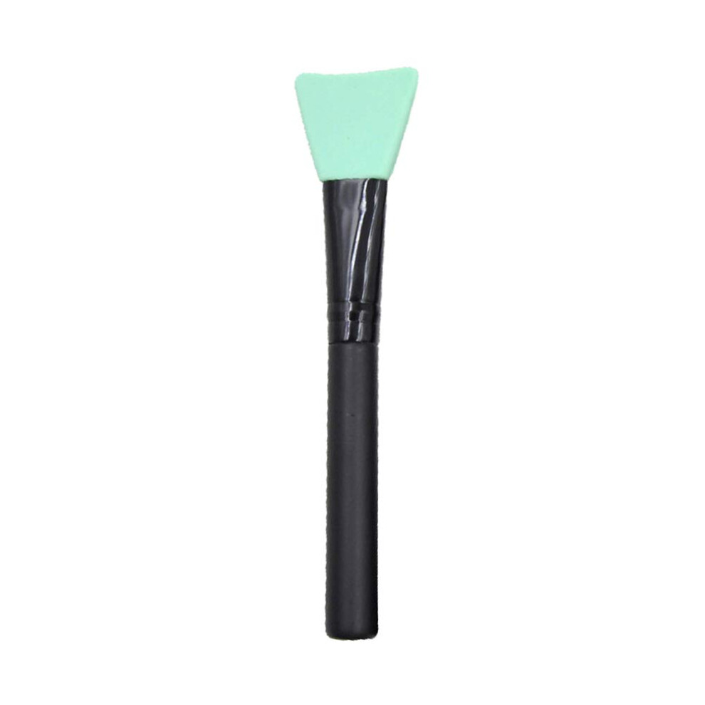 Green Silicone Face Mask Applicator Brush For Even Coverage, Easy Clean And Reusable Use