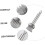 Stainless Steel Meat Tenderizer Tool with Sharp Needles for Steak and Pork Kitchen Prep 4