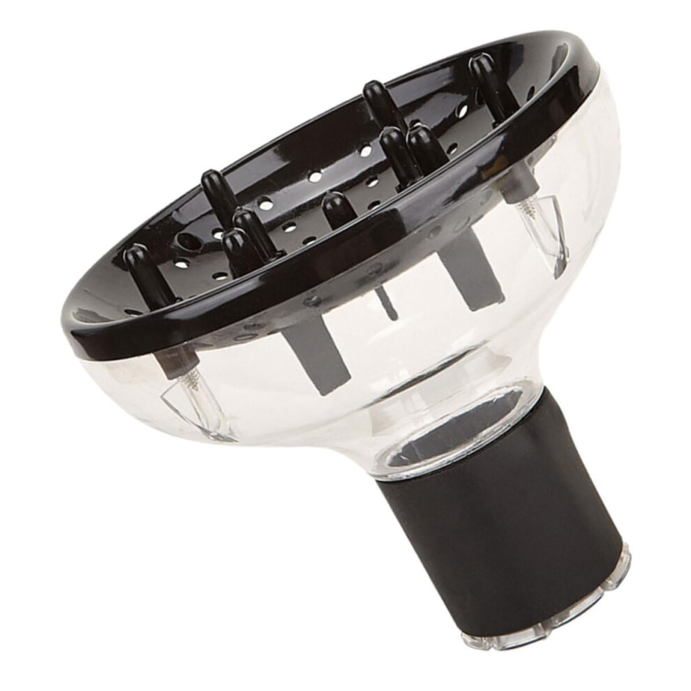 Unisex Hair Dryer Diffuser For Curly And Wavy Hair With Even Airflow And Frizz Reduction, Universal Fit