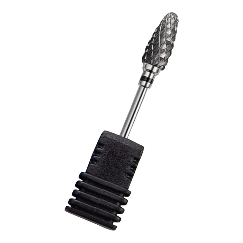 Nail Drill Bits Oval Cuticle Remover for Acrylic Precise Sanding Durable Manicure Polishing Tool