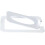 Desktop Speaker Stand Adjustable Tilt for Bookshelf and Studio Speakers White 3
