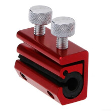 Motorcycle Cable Luber Tool Aluminum Oiler Clamp Quick Lubrication for Throttle Clutch Red