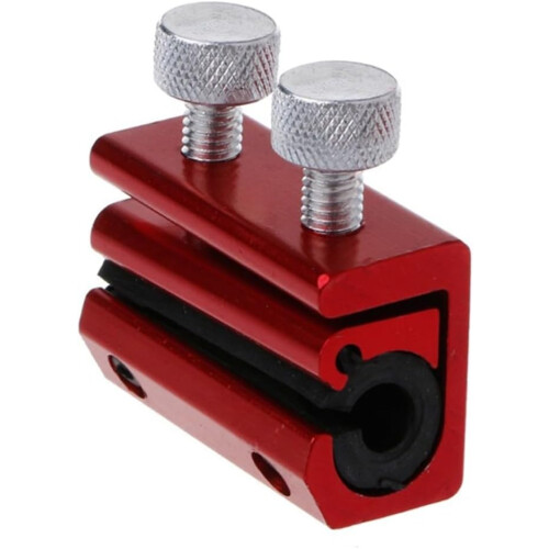 Motorcycle Cable Lubricator Tool Aluminum DoubleEnded Oiler for Wire Harness Maintenance Red 1