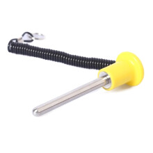 Weight Stack Pin with Lanyard Aluminium Alloy for Strength Training Equipment Accessories