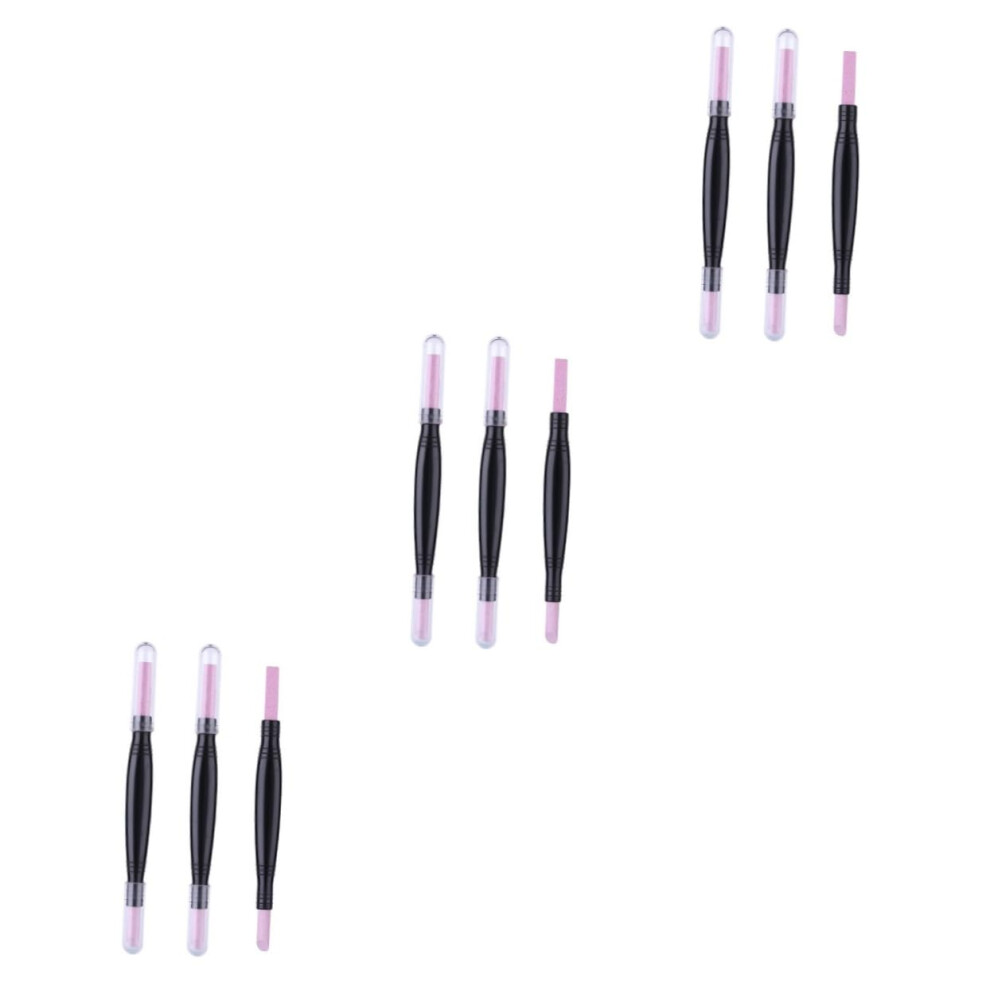 Multifunction Nail File Buffer Pen Set, DoubleEnded Manicure Tool for Precise Nail Shaping