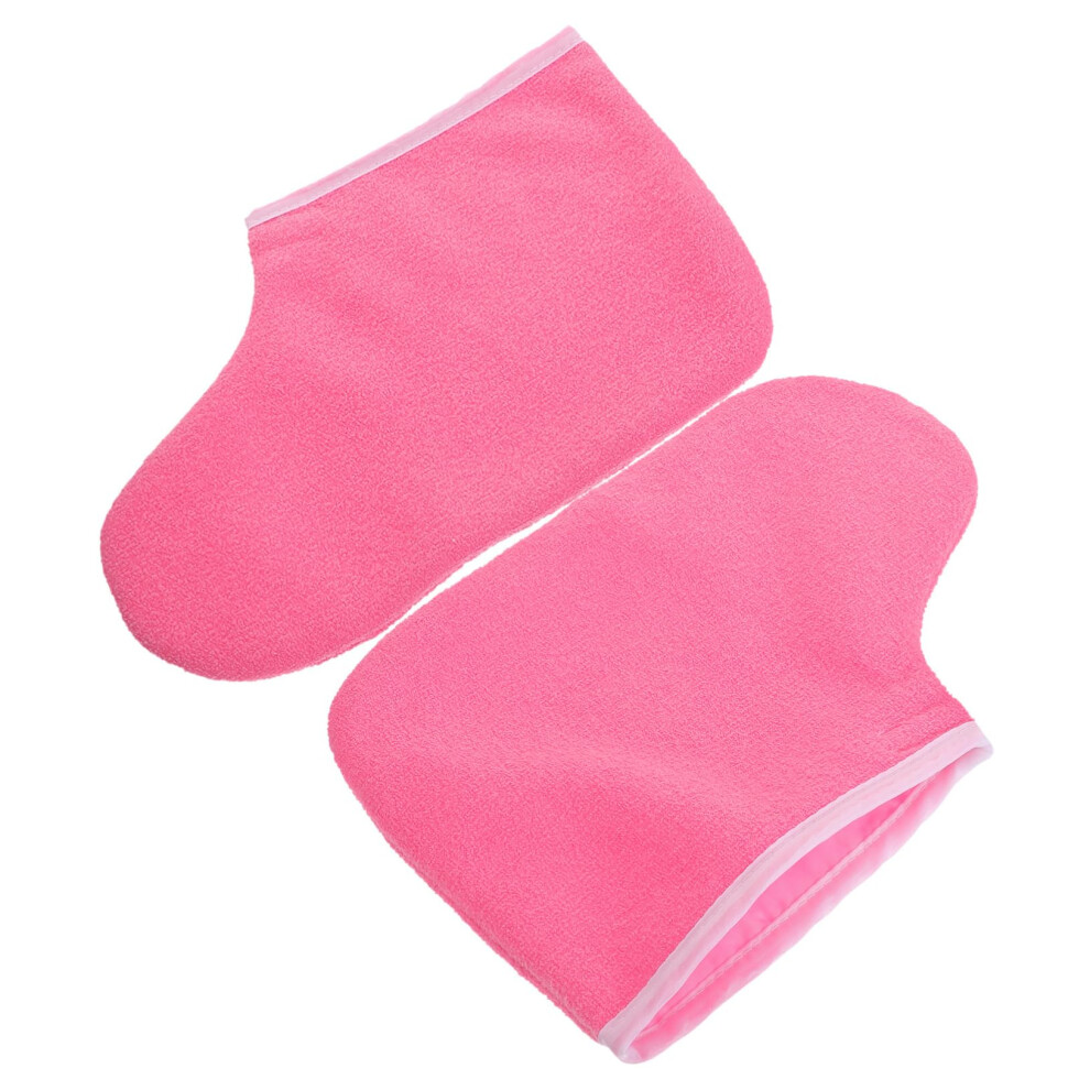 Paraffin Foot Spa Booties Reusable Wax Covers with Heat Retention for Moisturizing Therapy