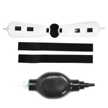 Innovation In Inflation: Universal Design Latex Rubber Flexible Body Inflation Bulbs For Seamless Fit, Perfect For Post-Surgery Wear