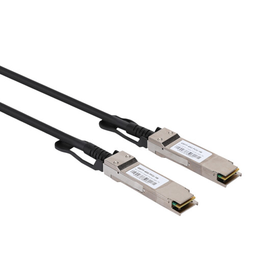 Καλώδιο DAC υψηλής απόδοσης, 40Gbps QSFP σε QSFP χαλκού Twinax καλώδιο παθητική άμεση σύνδεση 1