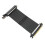 Ανθεκτικό καλώδιο ανύψωσης Pcie με τη EMI που προστατεύει And6Wire τη δομή ζωνών plug and play 2