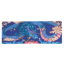 Extended Gaming Mat, Vibrant Colorful Printing Soft Rubber Material And Slick Fabric, Non-Slip Rubber Base Waterproof Coating Fabric For Home Office G