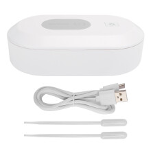 Cell Phone Sanitizer Cleaner Box With Blue Light Sterilizer Fast Sterilizer Wireless Charging UV Disinfecting Box Small And Portable Elegant Surface