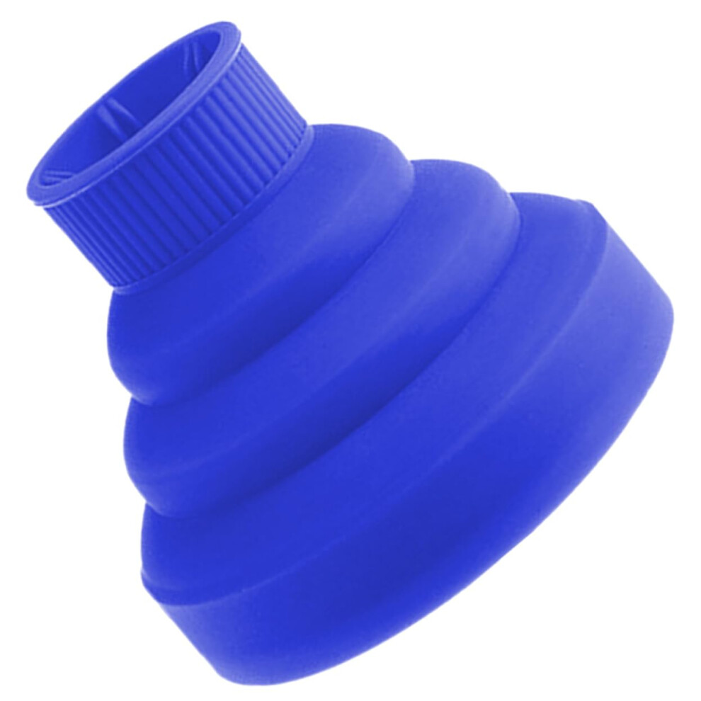 Foldable Silicone Hair Dryer Diffuser Attachment for Curly Hair with Gentle Airflow and Heat Protection