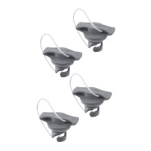 4pcs Kayak Valve Caps WearResistant 8Hole Pressure Inflatable Boat Air Plugs Replacement