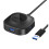 USB 3.0 Hub with SD MicroSD Card Reader 30cm Cable Speed MultiPort Adapter for Laptop PC 1