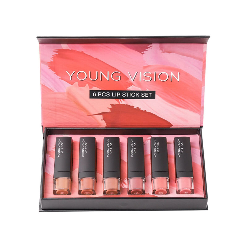 Matte Lipstick Set for Women Waterproof Velvet Long Lasting Smooth Creamy Hydrating Finish