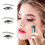 Eyeliner Guide with Flexible Silicone Tip, 3pcs Reusable Waterproof Applicator for Beginners 2
