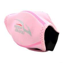 Scuba Diving 2nd Stage Regulator Cover Neoprene Nylon Protective Sleeve 25.5x11cm Pink