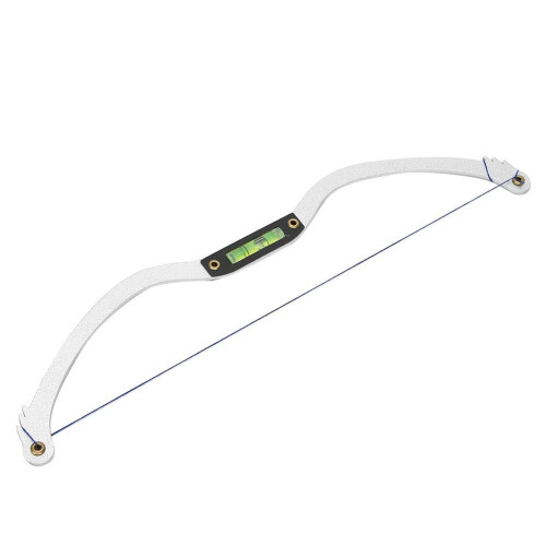Eyebrow Mapping Ruler with String Tool, Precise Microblading Measuring Ruler Silver 0.07ml 2