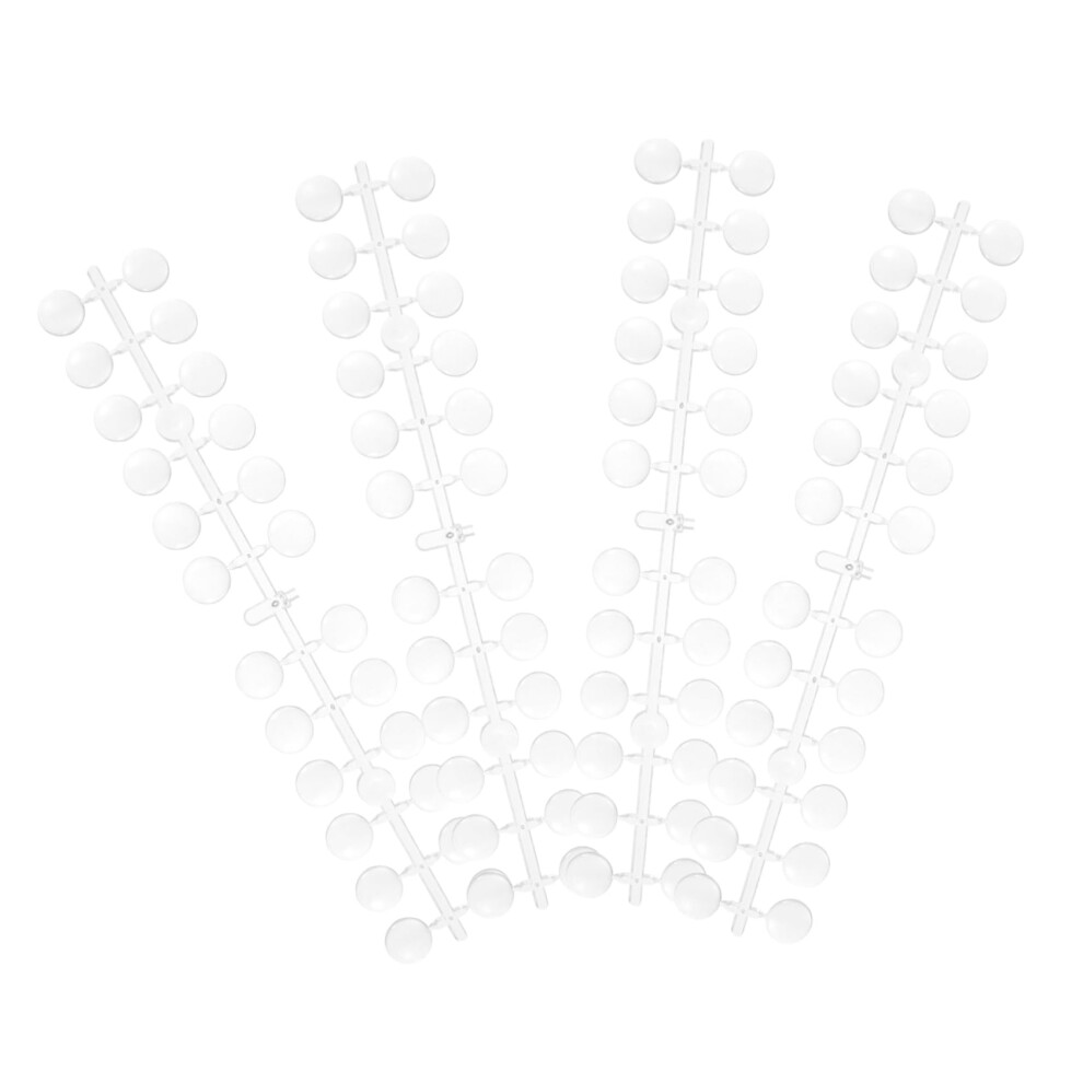 Nail Color Display Sticks Set for True Color Swatches and Nail Art Practice Tips for Salon or Home