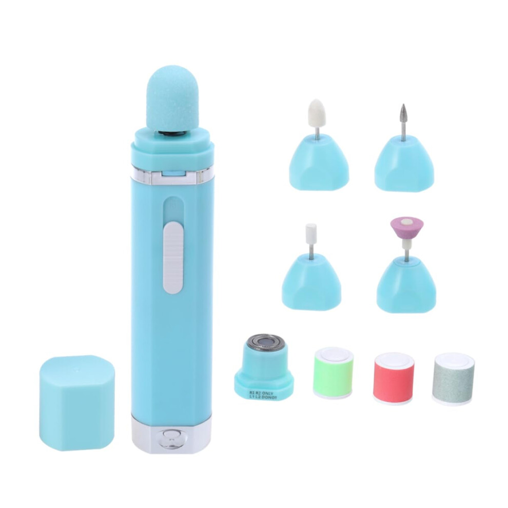Professional Electric Nail File Drill Set with ColorCoded Heads for Manicure Pedicure Nail Care