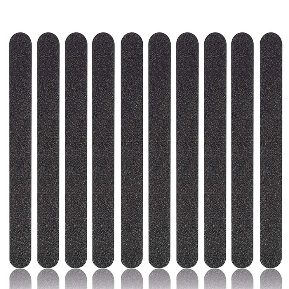 Nail File 10PCS Professional Double Sided 100/180 Grit Emery Board for Manicure Pedicure