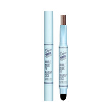 Dual Ended Shimmer Eyeshadow Stick, Waterproof Long Lasting Creamy Two Color Eye Pencil