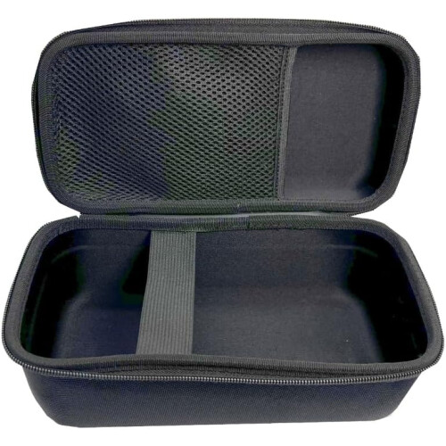 Projector Carrying Case Hard Shell with Soft Velvet Lining and Accessory Storage Compartment 2