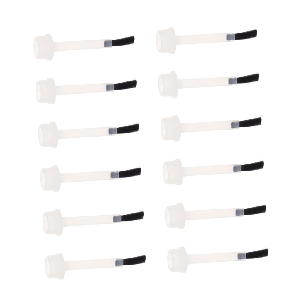 2 Sets Mini Gel Nail Art Brush 11mm Replacement for Polish Bottles Professional 40pcs