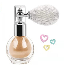 Glitter Body Spray Highlighter with Longlasting Shimmer Finish for Face and Body, 4 Colors