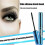 Waterproof Volumizing Mascara for Sensitive Eyes, Curling Lengthening Effect for Thinning Lashes, 1pcs 4