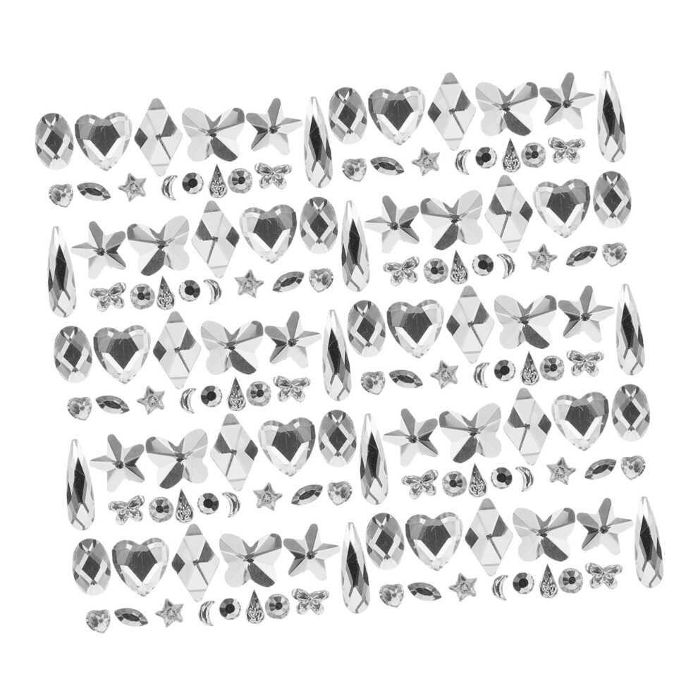 Nail Art Decorations Flatback Gems Mini Nail Charms for Manicure Distinctive Accents