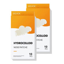 Hydrocolloid Nose Patch for Blackhead Removal and Pore Reduction, XL Oil Absorbing Strips, 20 Count