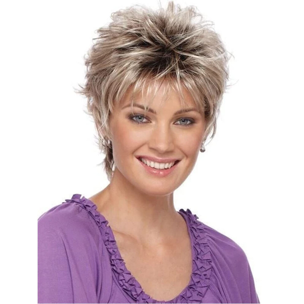 Human Hair Wig with Bangs Short Wig for Black Women Natural Hairline Heat Resistant 150% Density