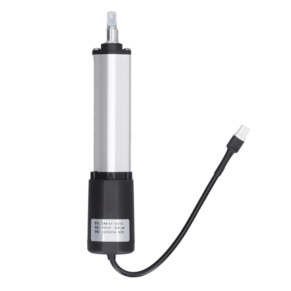 Linear Actuator With Mounting Bracket, 100Mm Stroke, Limit Switch Ensured For Precision, Centralized Control Options & Low Noise Design, Rugged And 9773935217324