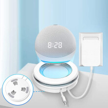 Stand for Echo Dot 4th 5th Gen with Cord Storage Holder and Stable Design No Sound Loss