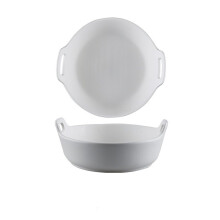 Ceramic Dinnerware Set with Elegant Black White Tones and Unique Rock Texture Glaze
