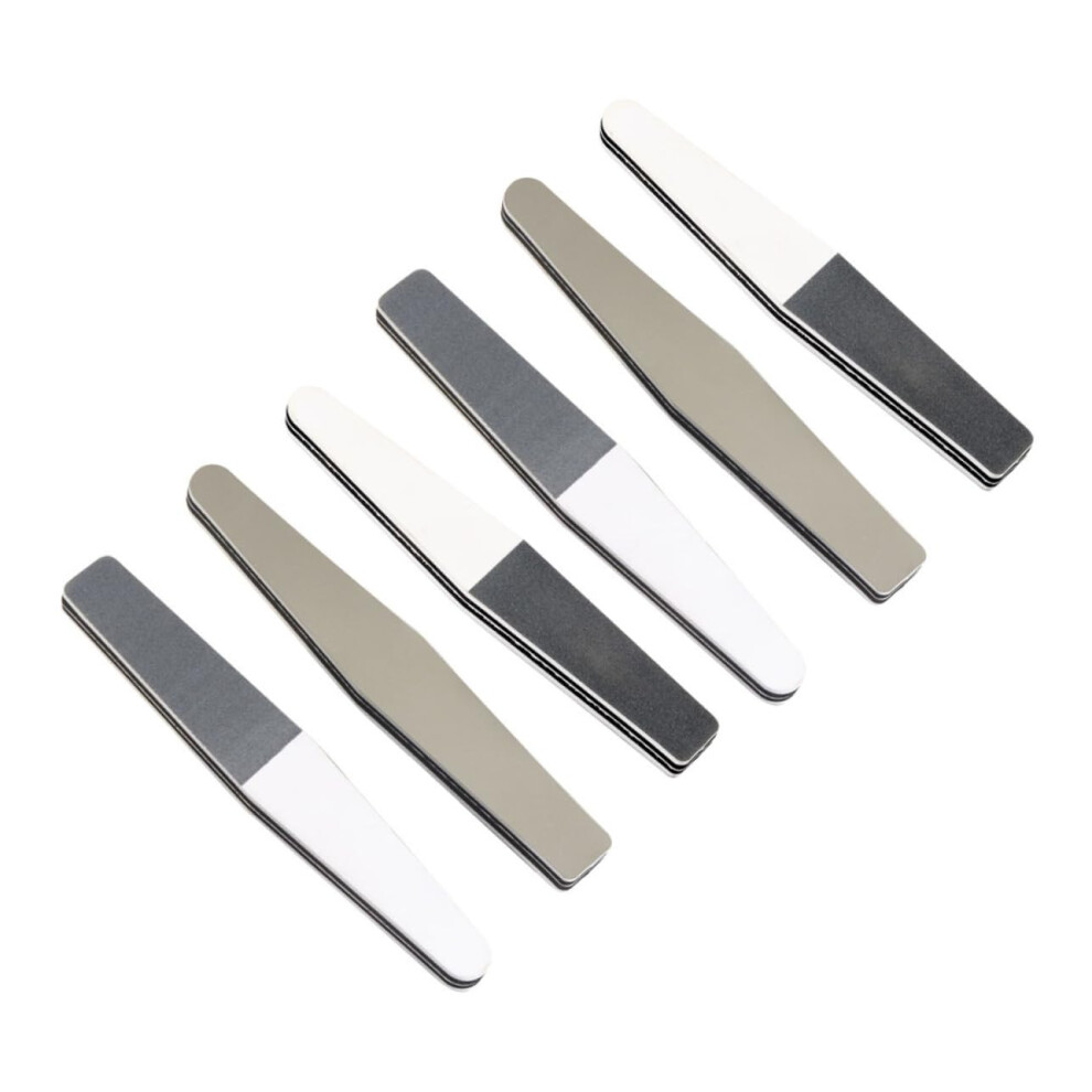 6pcs Nail Buffer and Manicure Nail File Set for Natural Nails Home and Salon Use