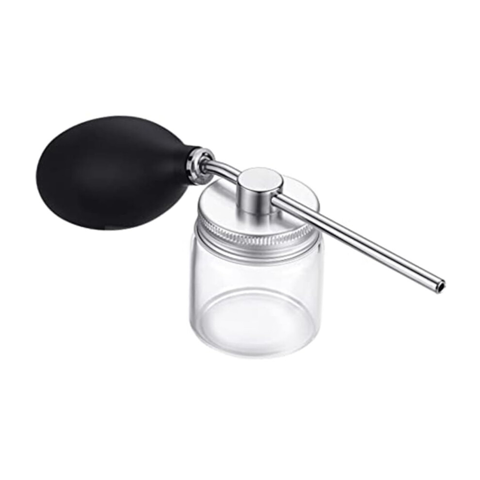 Hair Fiber Applicator Bottle with Precise Spray Control and Even Fiber Dispersion for Travel