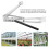 Solar Powered Greenhouse Window Opener Automatic Vent Opener with Adjustable Temperature Control 3