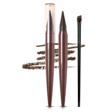 Gel Eyeliner Pencil Waterproof Brown Long Lasting Smudge Proof Matte Finish with Brush