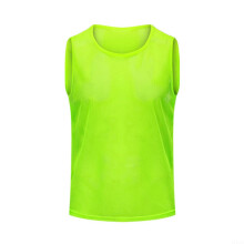 Sports Training Pinnies Breathable Mesh Vests for Adult Youth Soccer Basketball Volleyball Green