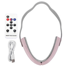Aparelho para lifting facial, afinamento do rosto e redução da papada, ferramenta de cuidados faciais com alça ajustável e tecido respirável.